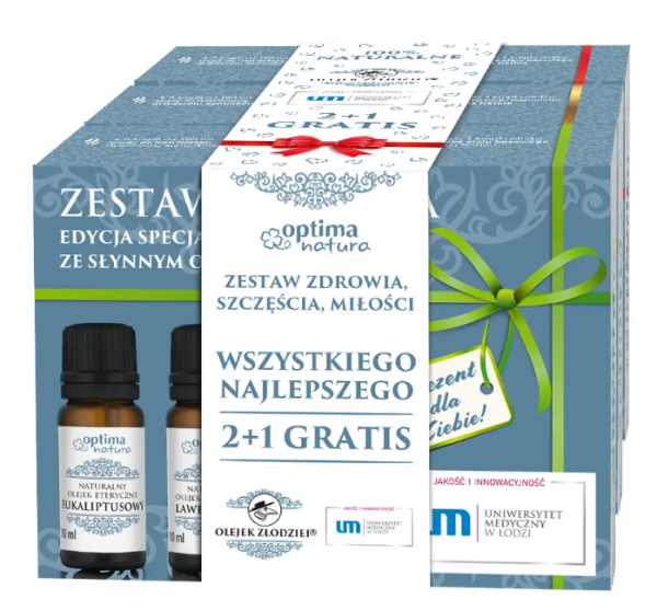 Optima Natura Zestaw Świąteczny Zdrowia + Szczęścia + Miłości