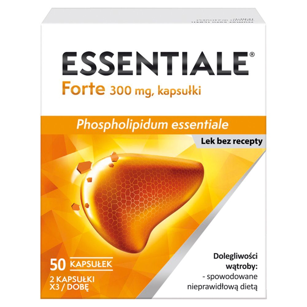 Essentiale Forte 300mg 50 kapsułek