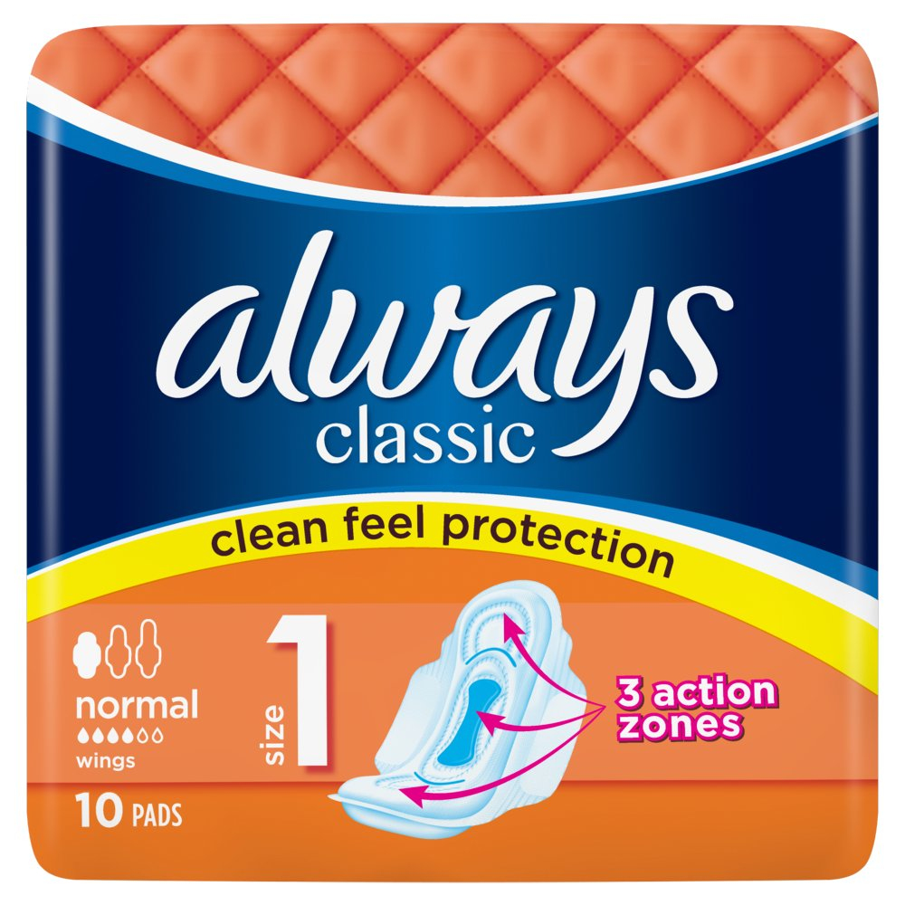 Podp. ALWAYS Classic Normal 10 szt.