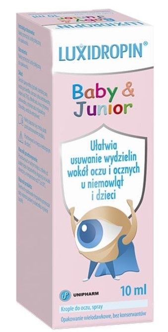 Luxidropin Baby & Junior krople do oczu 10ml