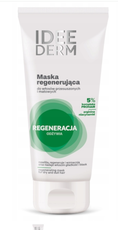 Idee Derm Maska Regenerująca do włosów przesuszonych 200 ml
