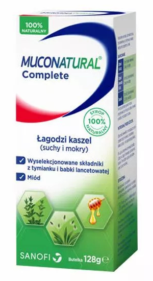 Muconatural Complete syrop żel. 128 g