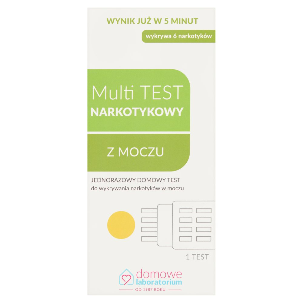 Test Multitest Amfetan.Kokaina Morfina THC