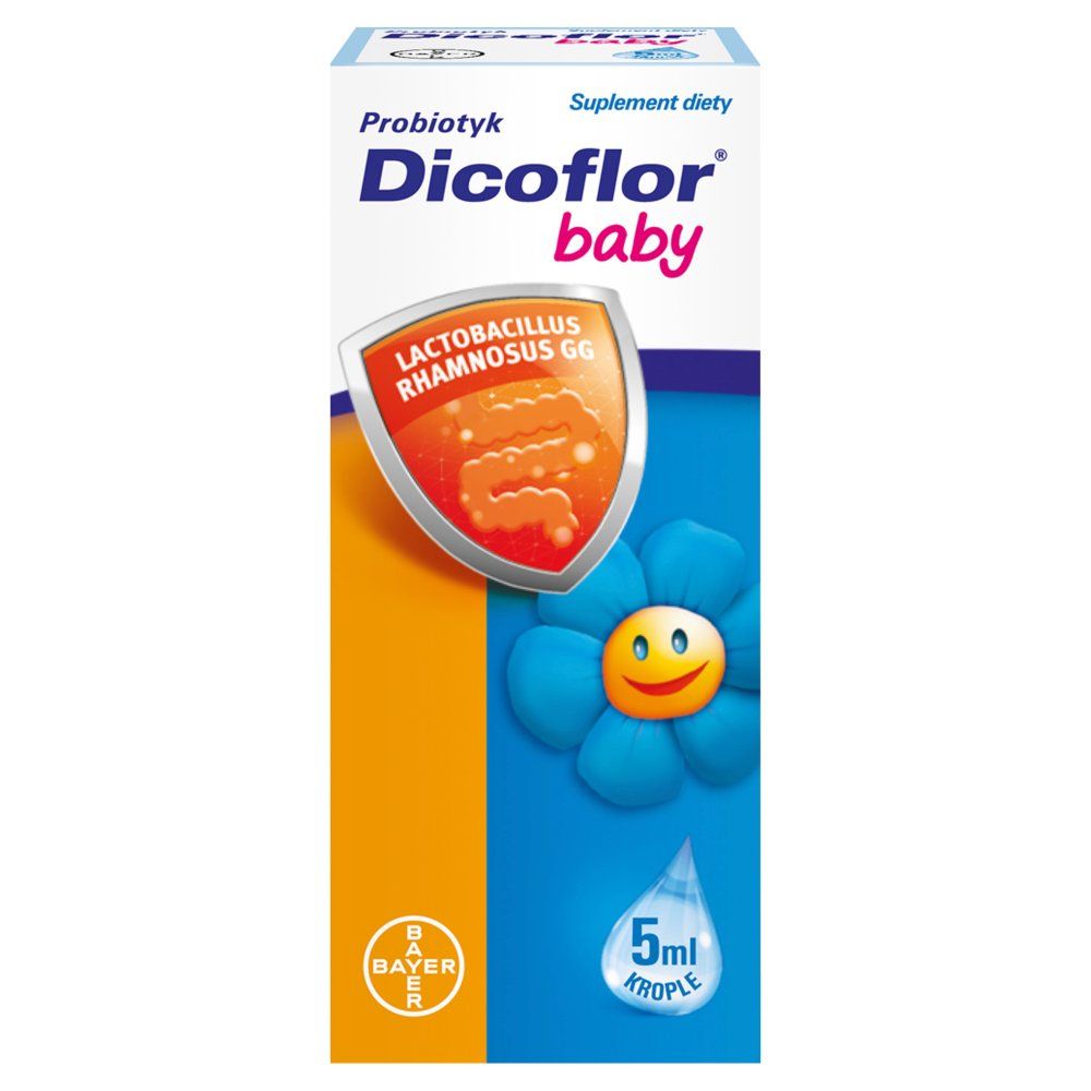 Dicoflor Baby, probiotyk, krople 5 ml