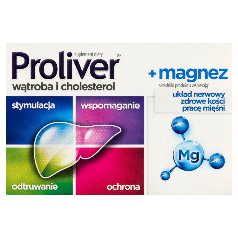PROLIVER +MAGNEZ 30 tabletek