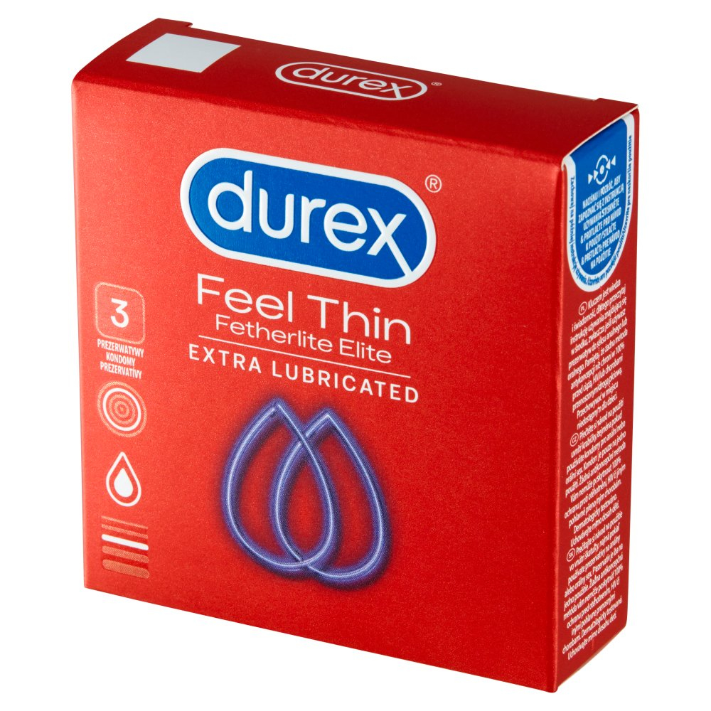 Prezerwat.DUREX ELITE 3 szt.