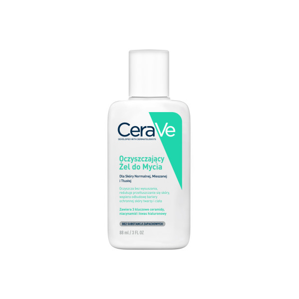 CERAVE Oczyszczający Żel do mycia 88ml TRAVEL