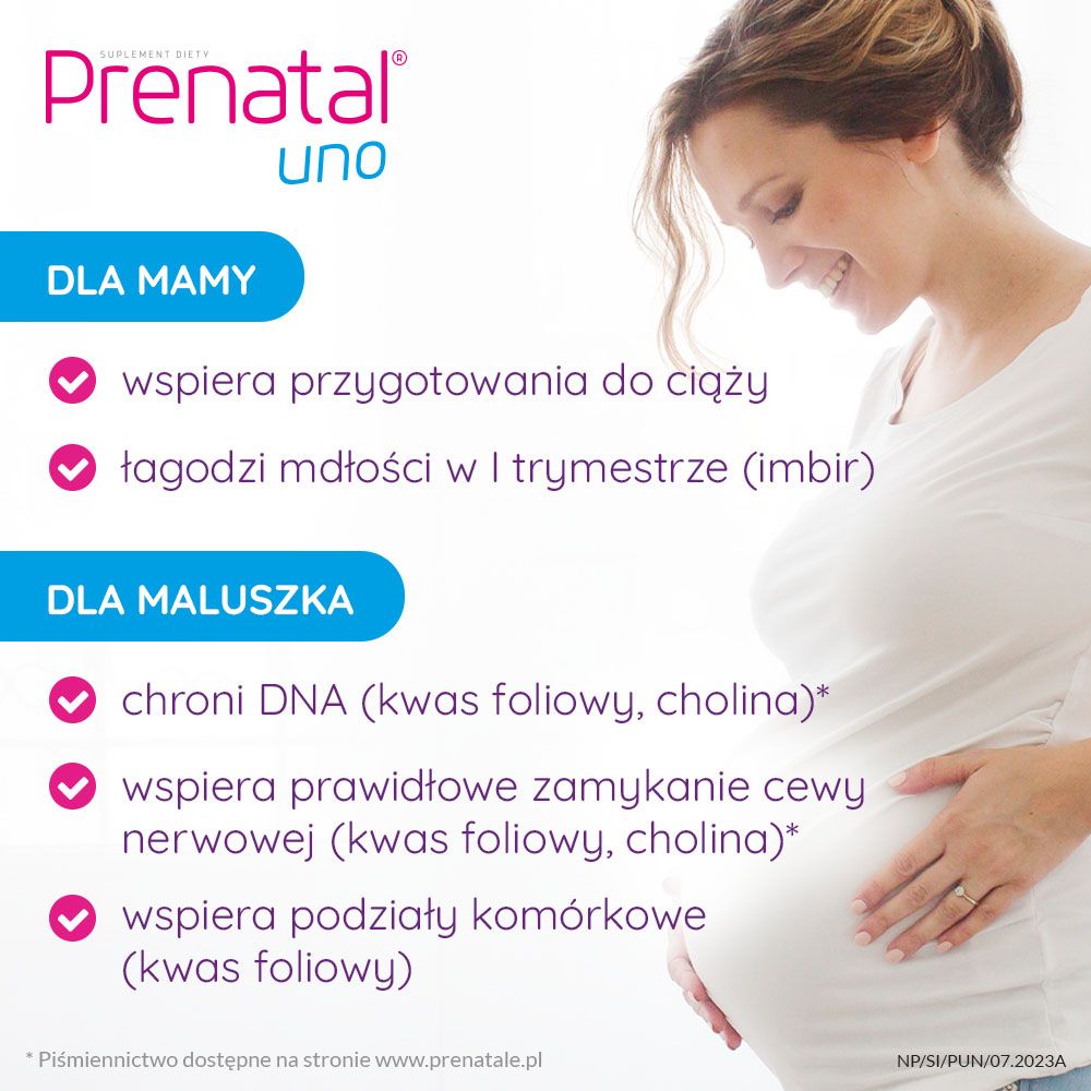 Prenatal Uno kaps. 30 kaps.