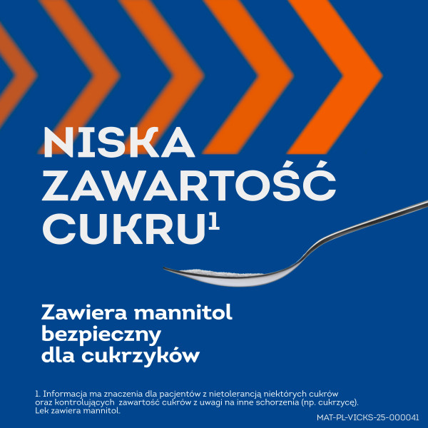 Vicks AntiGrip Zatoki i Katar pomarańczowy 10 saszetek