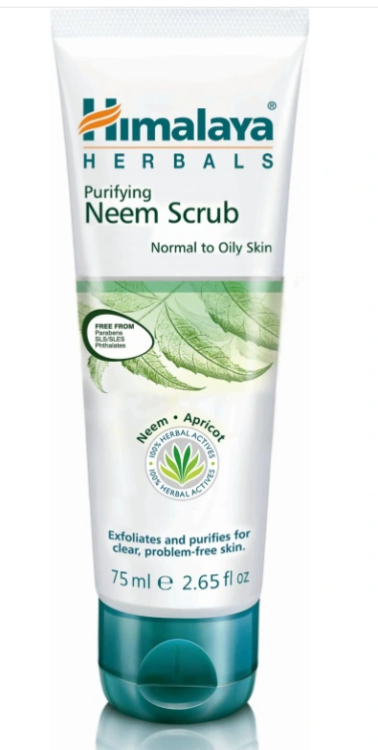 Himalaya Neem Peeling delikatny do twarzy 75ml