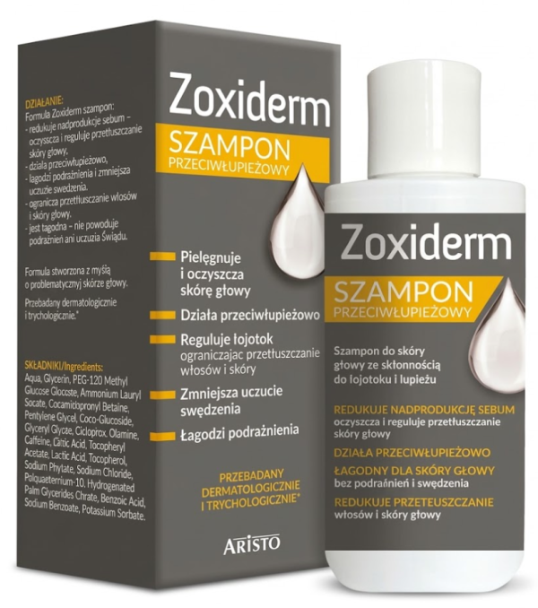 Zoxiderm Szampon przeciwłupieżowy 150ml