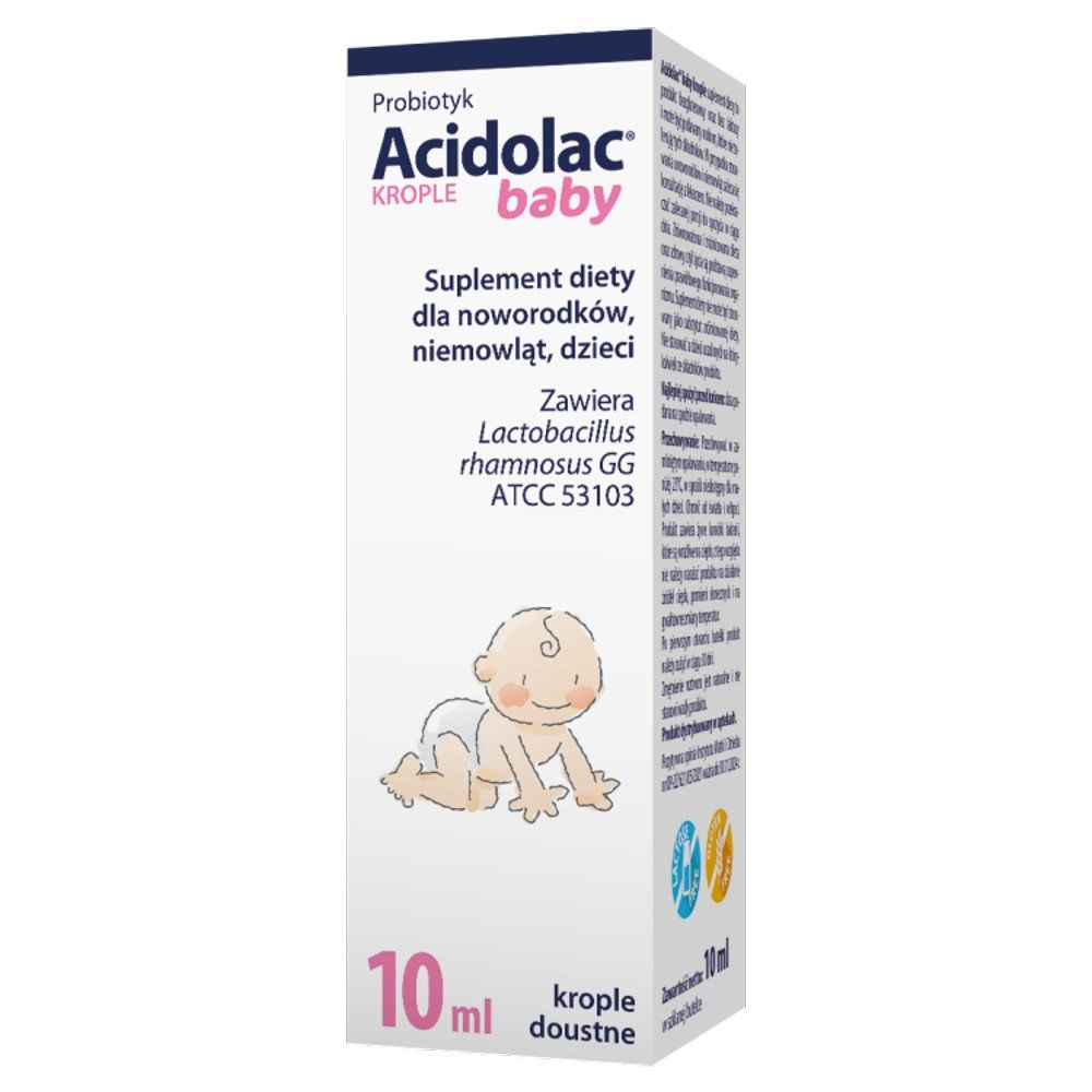 Acidolac Baby krop.doustne 10 ml