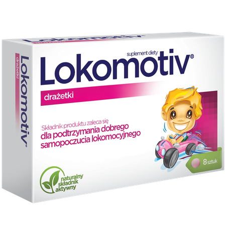 Lokomotiv x 8 drażetek