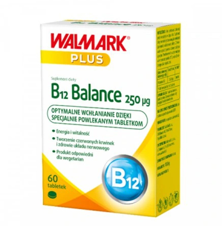 B12 Balance 250 mcg tabl. 60 tabl.