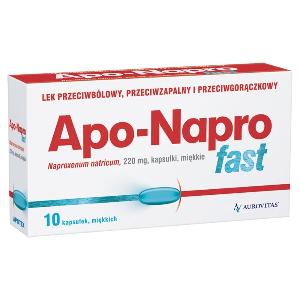 Apo-Napro Fast 220mg x 10kaps.