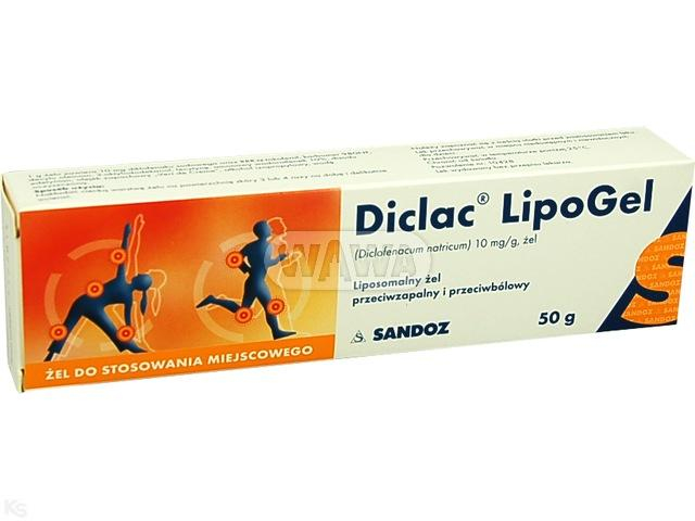Diclac Lipogel żel 0,01 g/g 50 g (tuba)