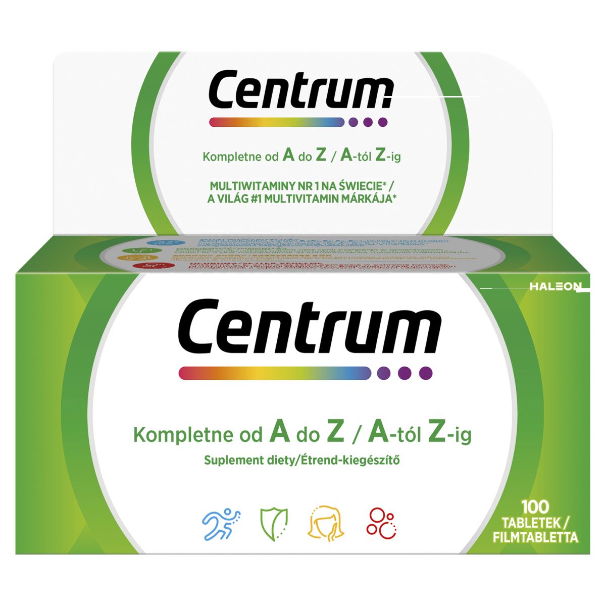 Centrum Kompletne od A do Z zestaw  witamin 100 tabl.