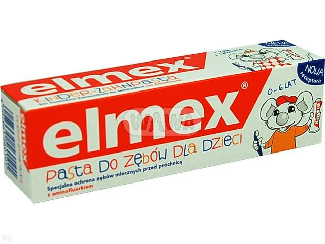 ELMEX pasta dla dzieci 0-6 lat 50ml