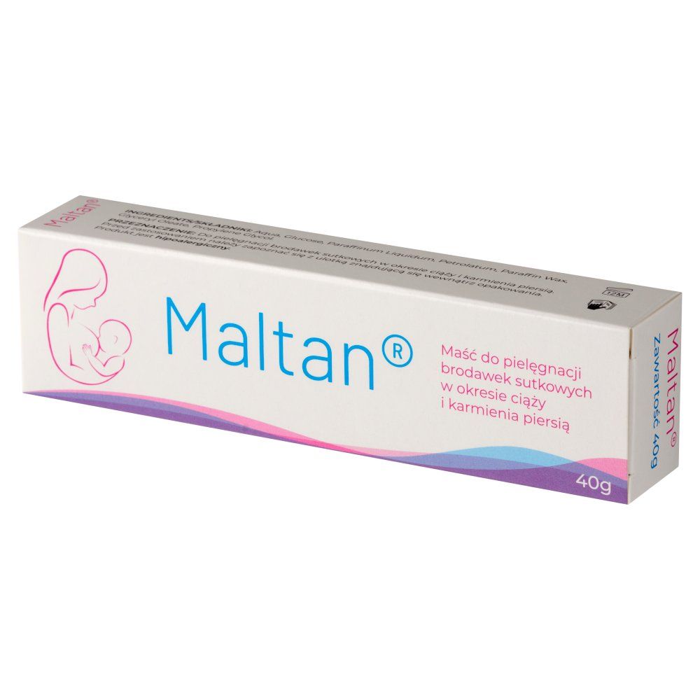 Maltan maść  do pielęgnacji brodawek sutkowych 40g
