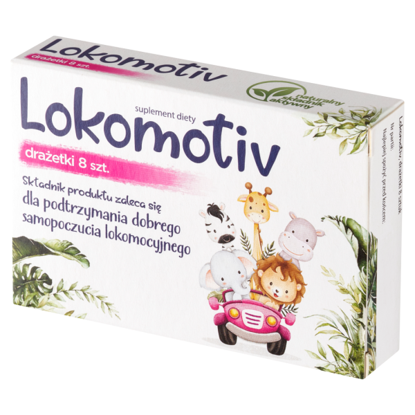 Lokomotiv x 8 drażetek