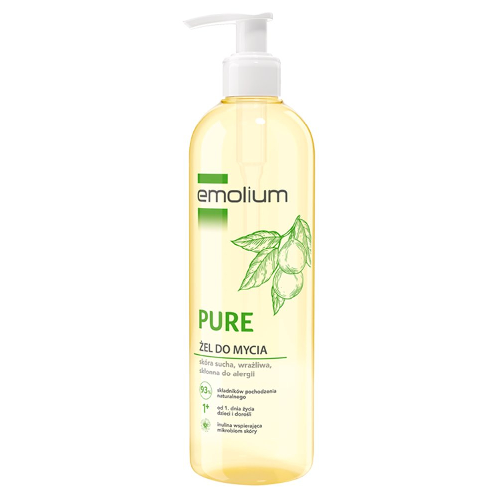 EMOLIUM PURE Żel do mycia dla skóry wrażliwej 400 ml