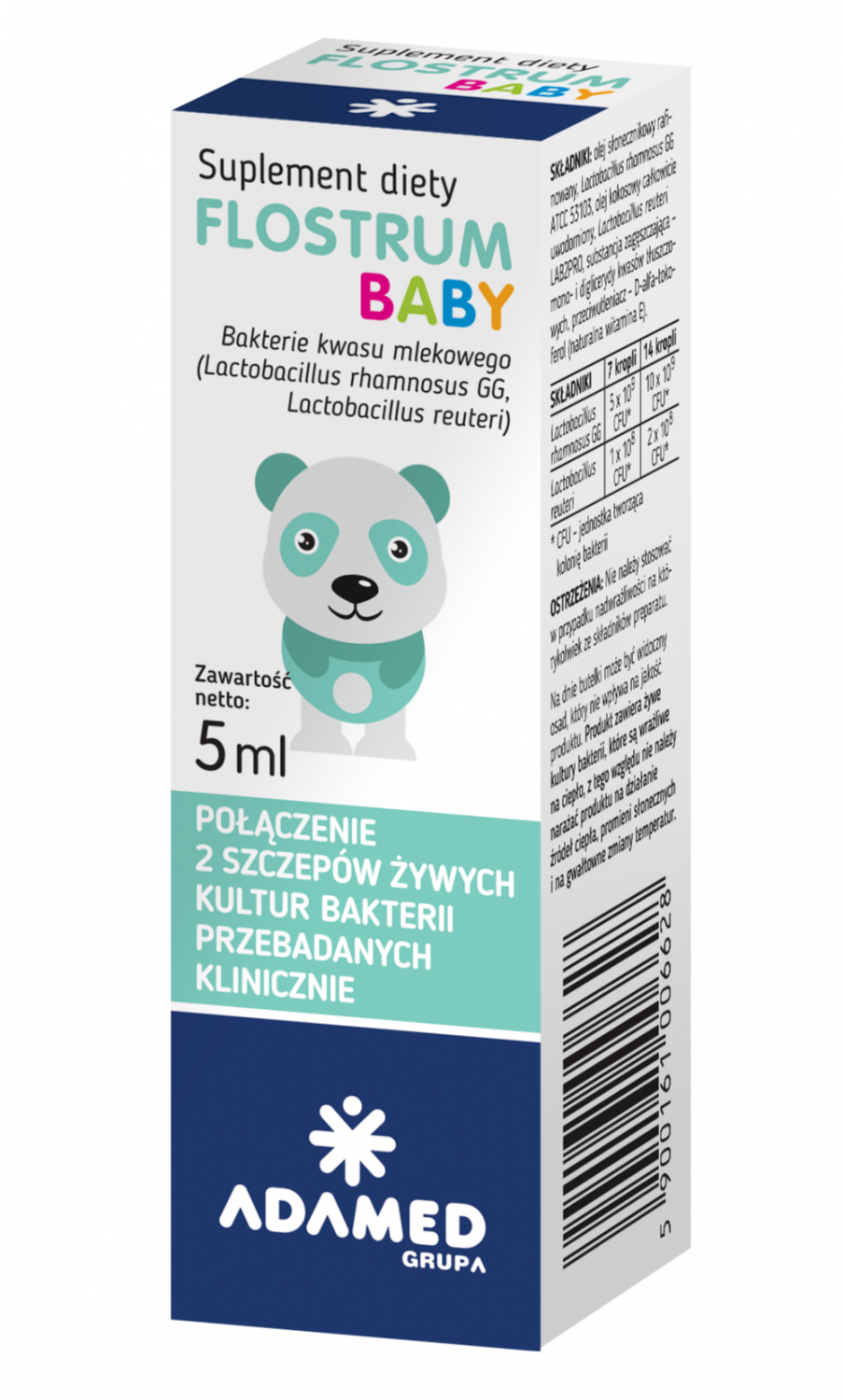 Flostrum Baby krople 5 ml