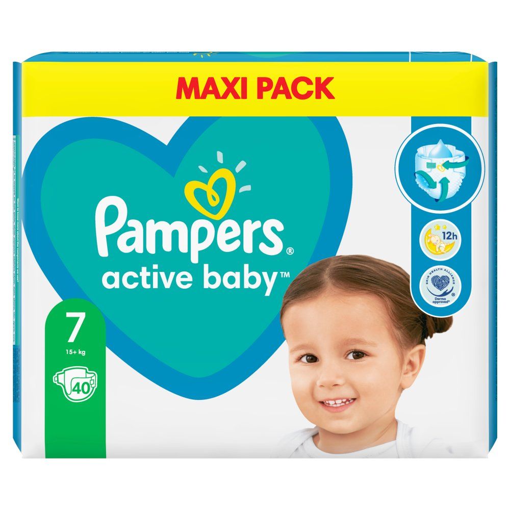 Pampers XXLarge 7 (40) szt