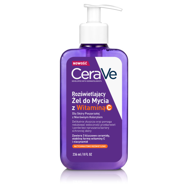 CeraVe Żel do mycia rozświetlający z witaminą C 236 ml