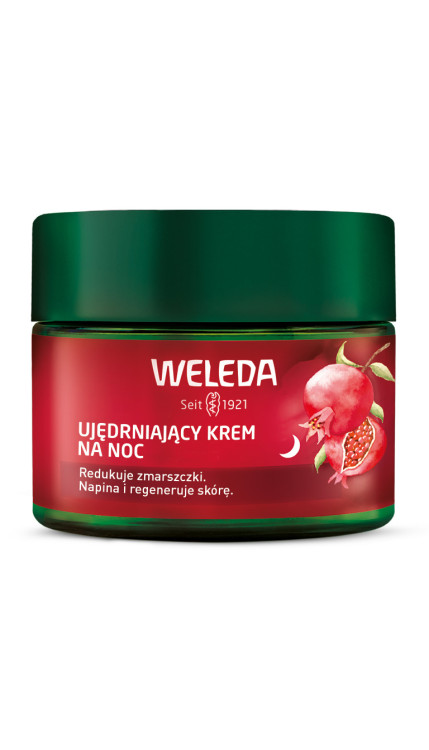 WELEDA Ujędrniający Krem noc z granatem i peptydami maca 40ml