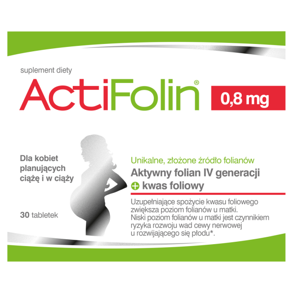 ActiFolin 0,8mg x30tabl.
