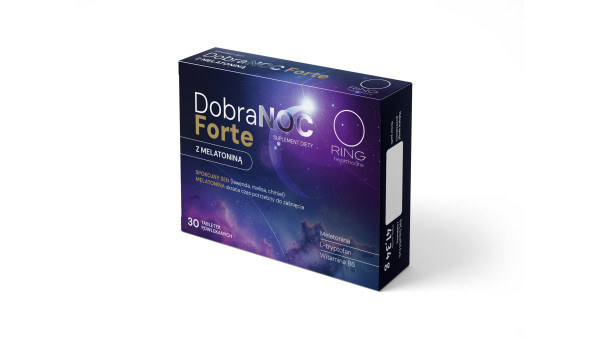 Ring Dobranoc Forte z melatoniną 30 tabletek