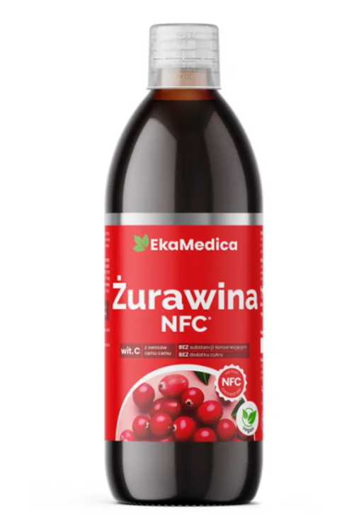 EkaMedica Żurawina NFC płyn 500 ml