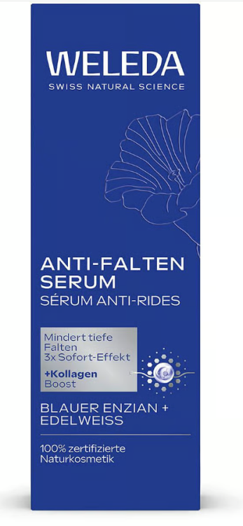 WELEDA Konturujące serum do twarzy z goryczką letnią i szarotką alpejską 30ml