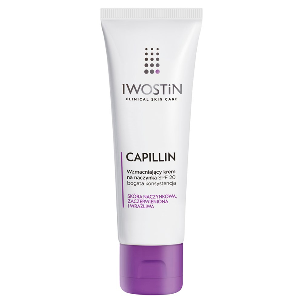 IWOSTIN CAPILLIN Krem n/naczynk.SPF20 bog.