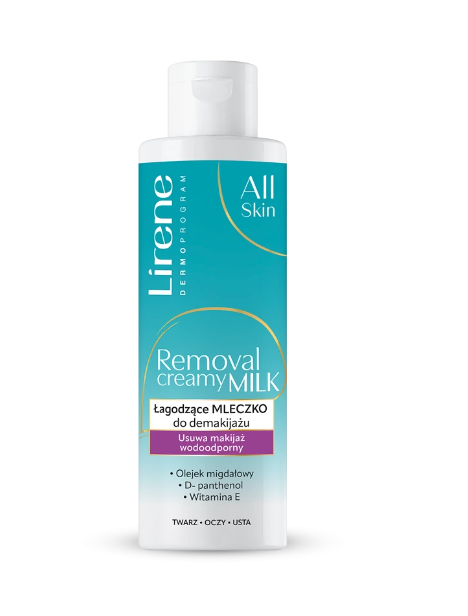Lirene Removal Creamy Milk Łagodzące mleczko do demakijażu 200 ml
