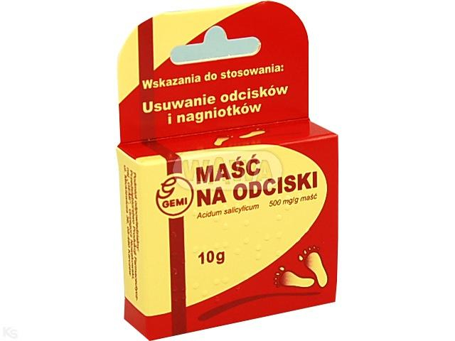 Maść na odciski 10g Gemi