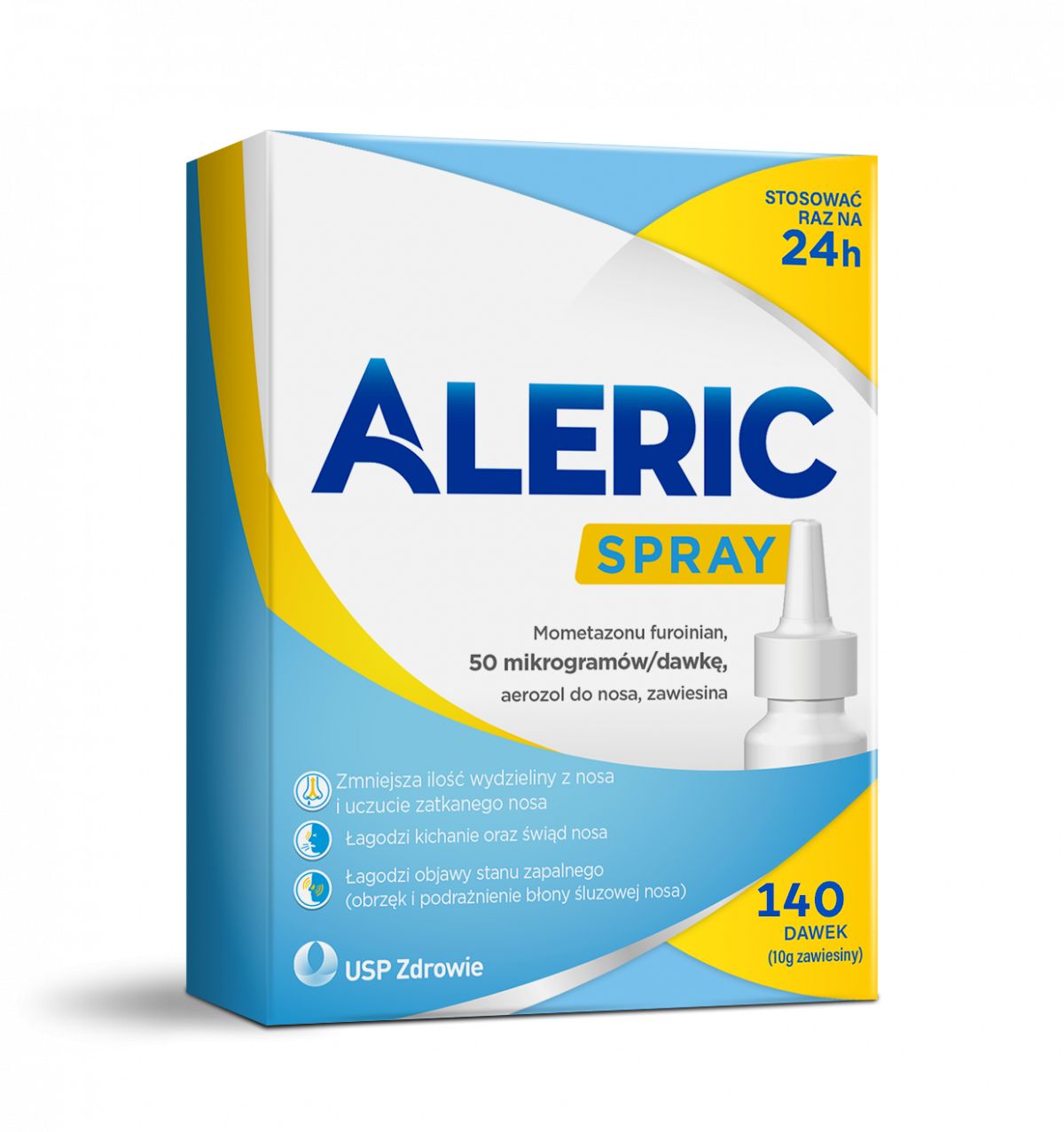 Aleric Spray aerozol do nosa 0,05 g 140 dawek