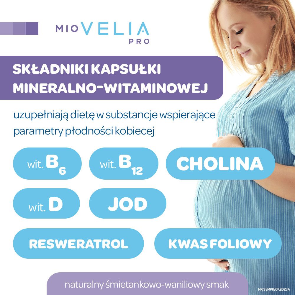 MIOVELIA PRO zestaw kuracja 30 saszetek + 30 kapsułek
