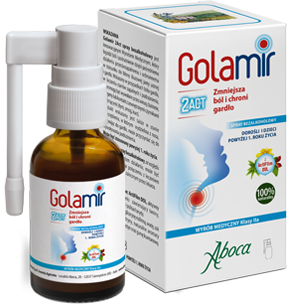 Golamir 2ACT spray bezalkoholowy - 30 ml