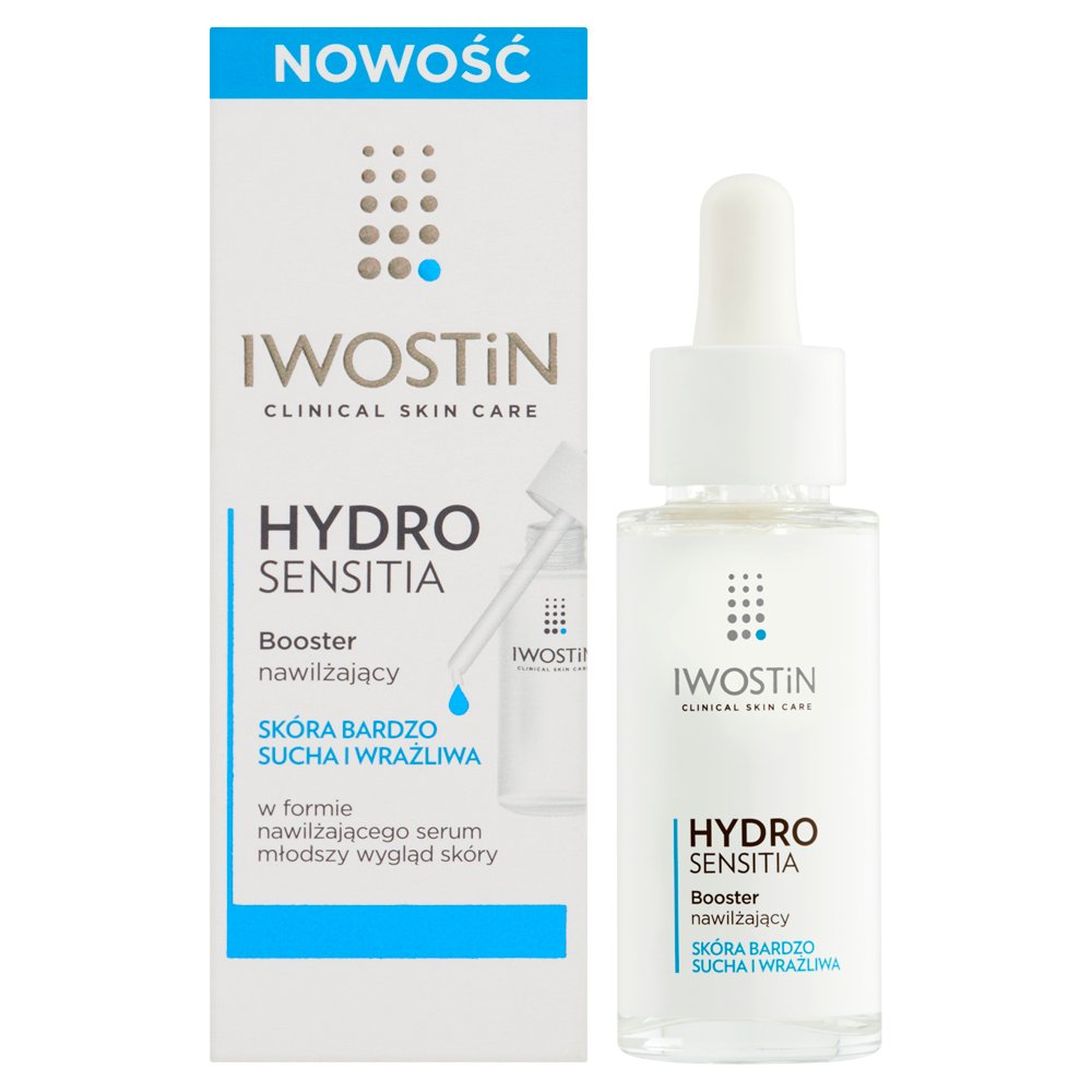 IWOSTIN HYDRO SENSITIA Booster Żel nawilża