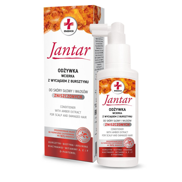 FARMONA JANTAR MEDICA Odżywka-wcierka z wyciągiem z bursztynu 100 ml