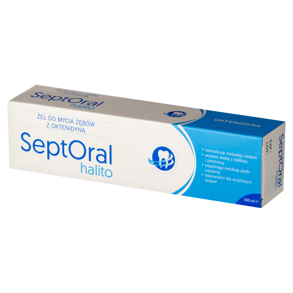 SeptOral Halito Żel do mycia zębów z oktenidyną 100 ml