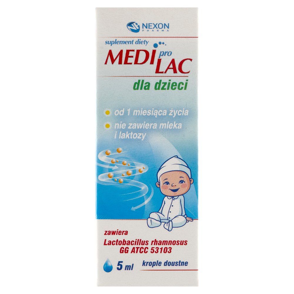 Mediprolac dla dzieci krople doustne 5 ml