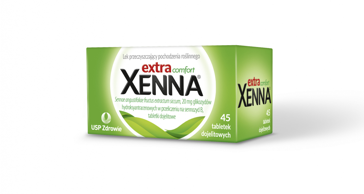 Xenna Extra Comfort x 45 tabl dojelitowe