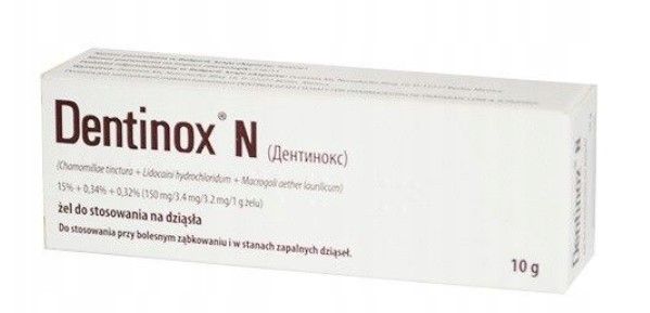 Dentinox N żel do stosowania na dziąsła 10g