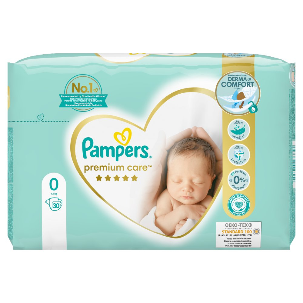 Pampers Premium Care Newborn 1 (2-5kg) 30