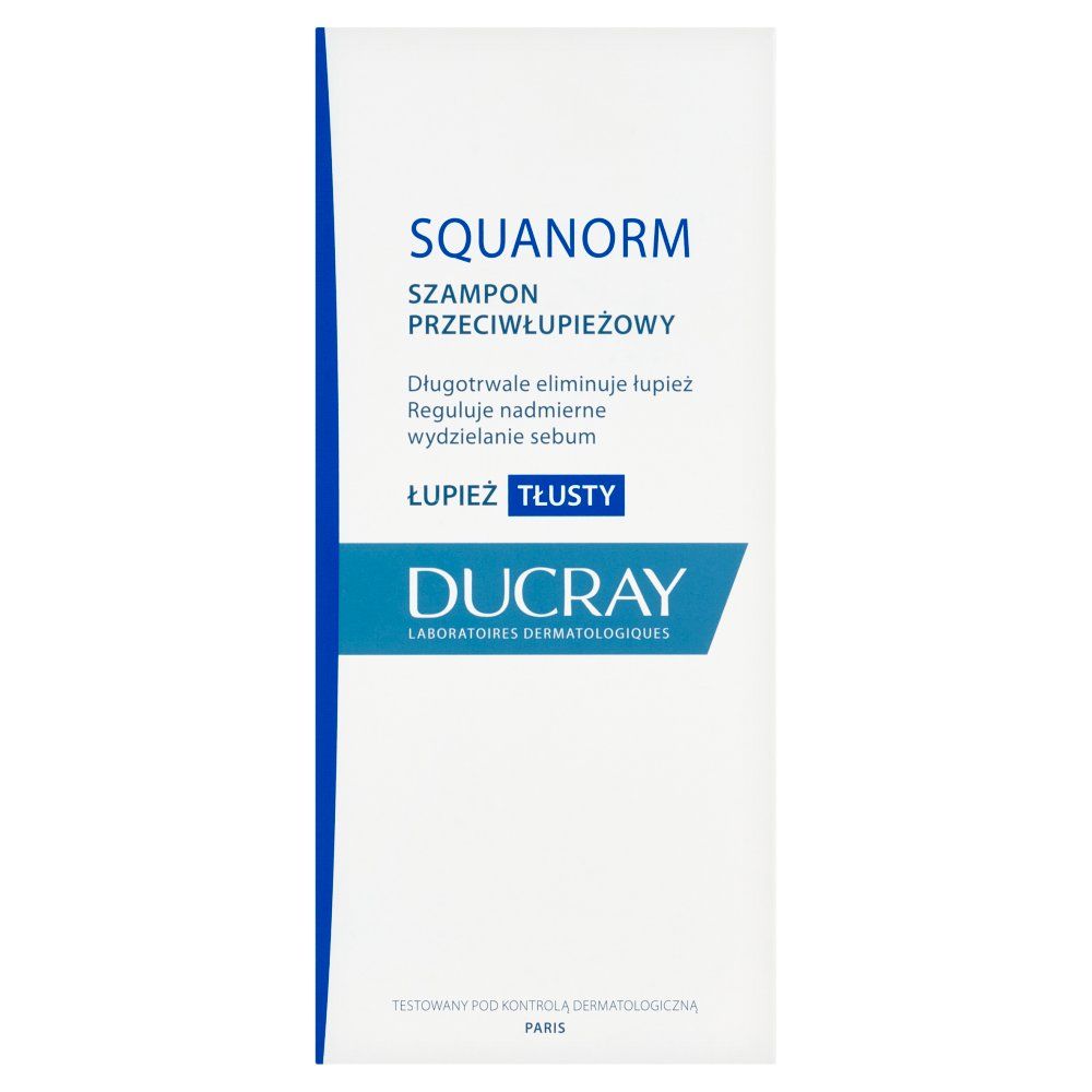DUCRAY SQUANORM Szampon łupież suchy 200ml