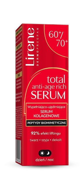 Lirene Total Anti-Age Rich Serum ujędrniający dzień i noc 30 ml