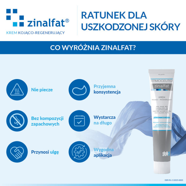 Zinalfat krem kojąco - regenerujący 50 ml