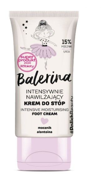 FLOS-LEK Balerina Krem intensywnie nawilżający do stóp 50ml